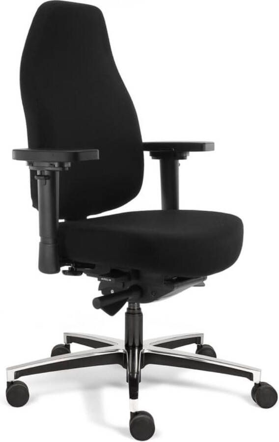 Sit And Move Therapod X Standaard Zwart Bureaustoel Mirage stoffering