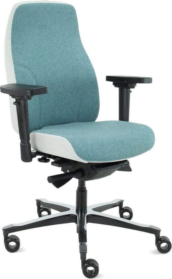 Sit And Move Therapod X2 Azure Facet Wol Azure Ashgrey Bureaustoel