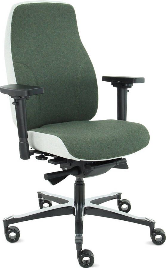 Sit And Move Therapod X2 Olive Bureaustoel Facet Wol Olive Ashgrey