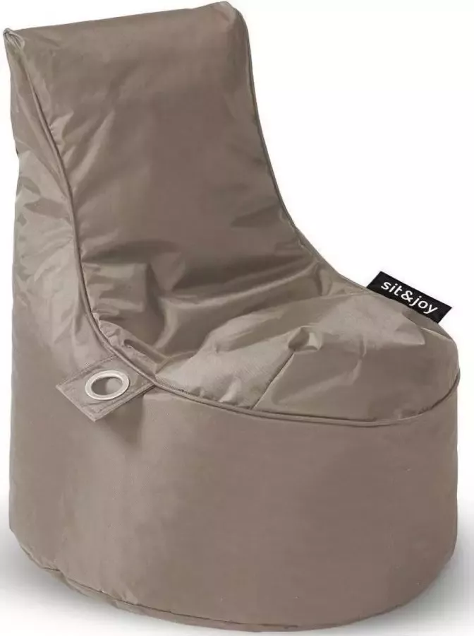 Sit & Joy Sit&Joy Bumba Taupe zitzak Volwassenen Binnen Stoel Bumba Antraciet - Foto 2