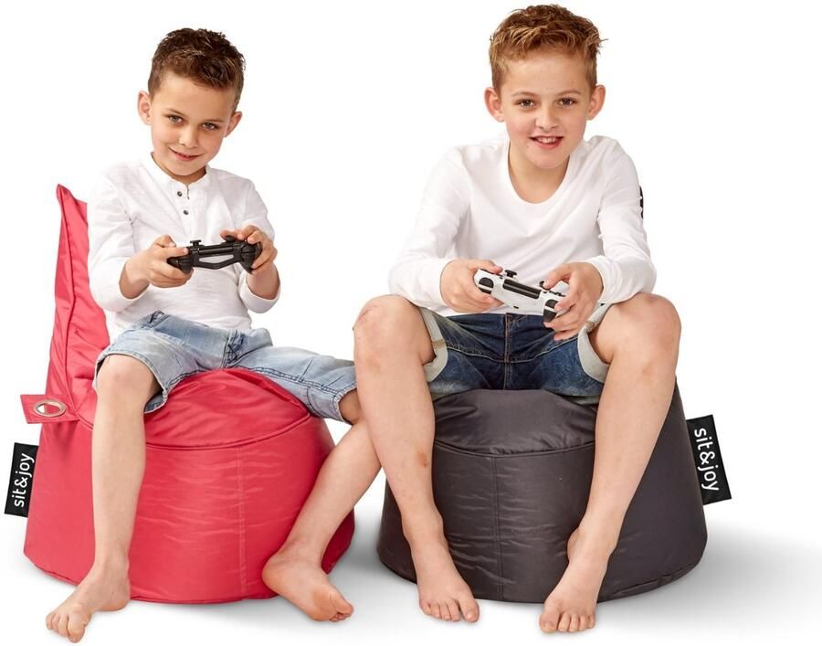 Sit & Joy Sit&Joy Bumba Anthracite zitzak Volwassenen Binnen Stoel Bumba Antraciet