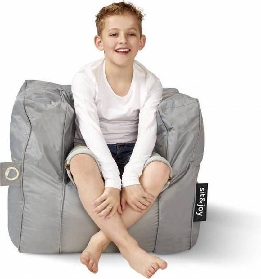 Sit & Joy Sit&Joy Poco Grey Zitzak kind Binnen Stoel Poco Antraciet