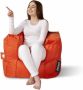 Sit & Joy Sit&Joy Poco Orange Zitzak kind Binnen Stoel Poco Antraciet - Thumbnail 1