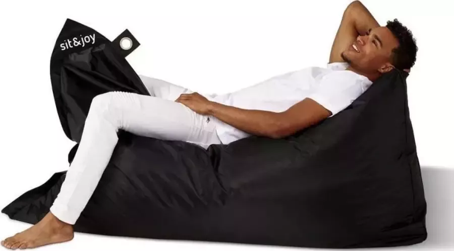 Sit & Joy Sit&Joy Largo Black Volwassenen Binnen en Buiten Ligbed Stoel Largo Antraciet