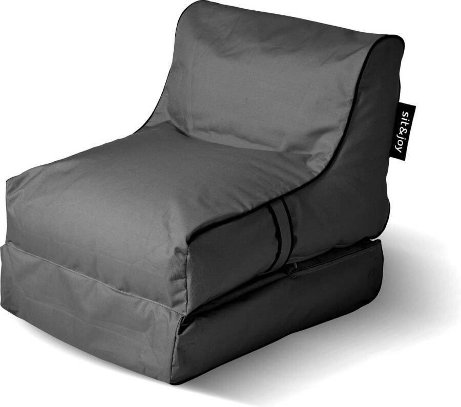 Sit & Joy Sit&joy zitzak ligbed Hawaii Anthracite Zitzak Volwassenen Buiten Ligbed Stoel Tuin Hawaii Antraciet - Foto 2