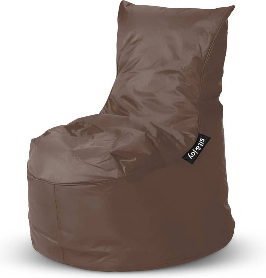 Sit & Joy Sit&Joy Dolce Brown Zitzak Volwassenen Binnen en Buiten Stoel Dolce Antraciet