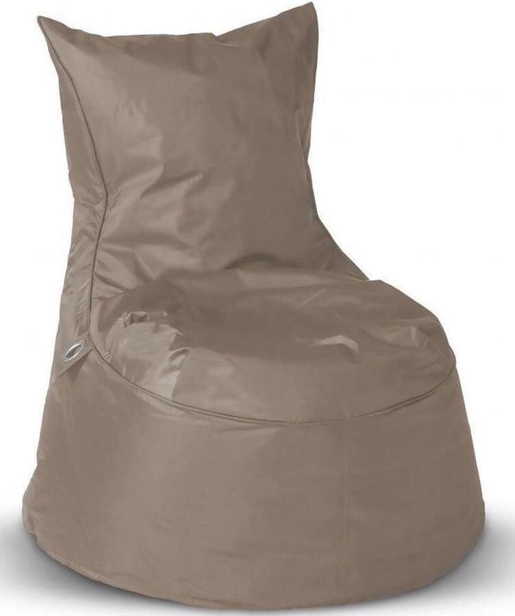 Sit & Joy Sit&Joy Dolce Taupe Zitzak Volwassenen Binnen en Buiten Stoel Dolce Antraciet