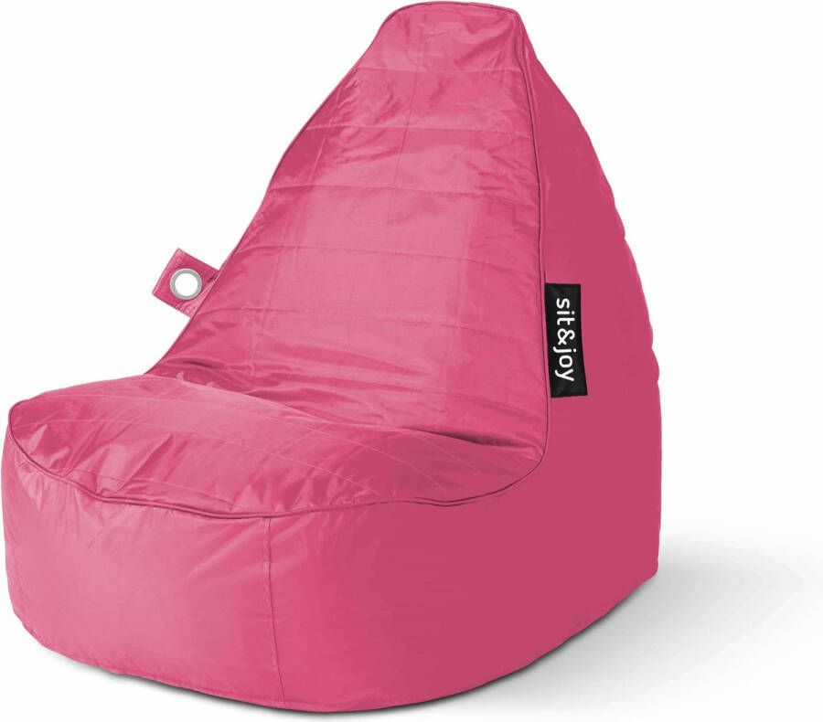 Sit & Joy Sit&Joy Senza Pink Zitzak Volwassenen Binnen en Buiten Stoel Largo Antraciet