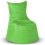 Sit & Joy Sit&Joy Dolce Lime Zitzak Volwassenen Binnen en Buiten Stoel Dolce Antraciet - Thumbnail 3