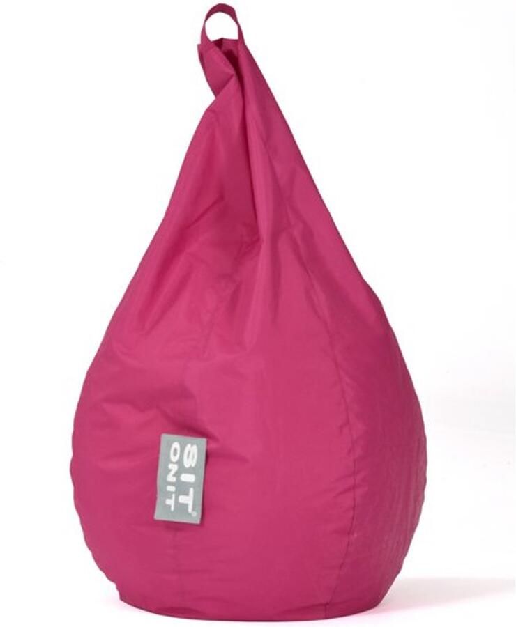 Sit On It EXTRA COMFORT Junior Poire Fuchsia Zitzak H 110 cm Diameter 60 cm Afwasbare hoes