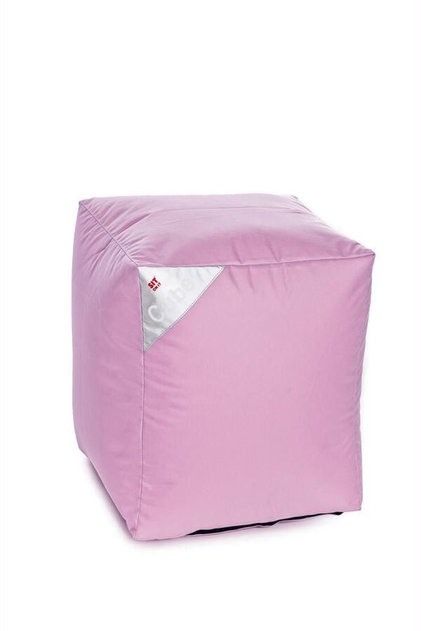 Sit On It Poef zitzak Cube's Pink ....and Joy !! - Foto 2