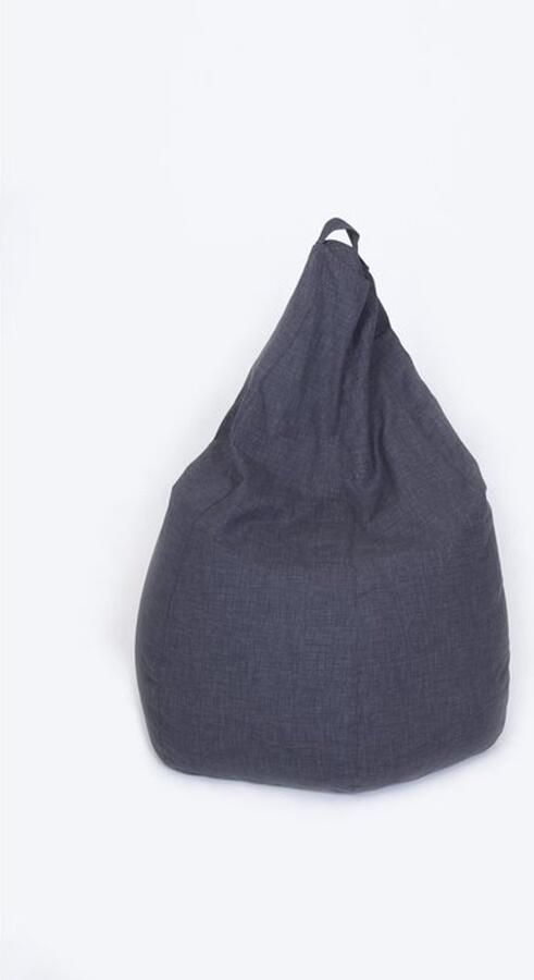 Sit On It Poire Katoen Zitzak Grijs