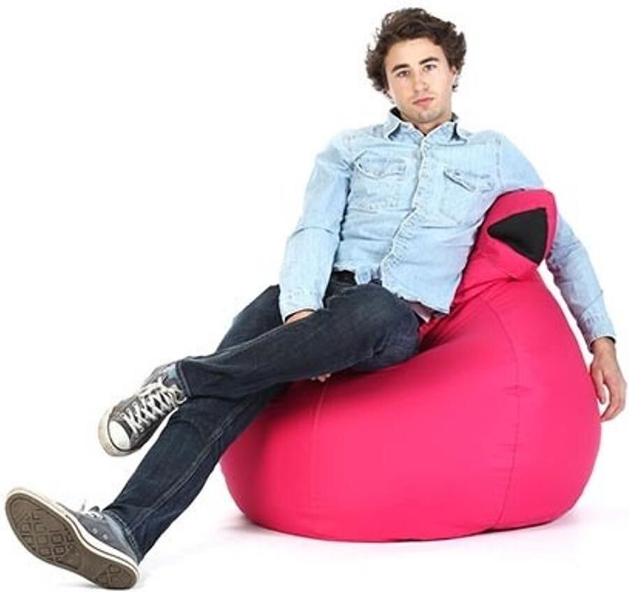 Sit On It Zitzak Dropseat Fuschia 100 x 70 x 80 cm - Foto 2