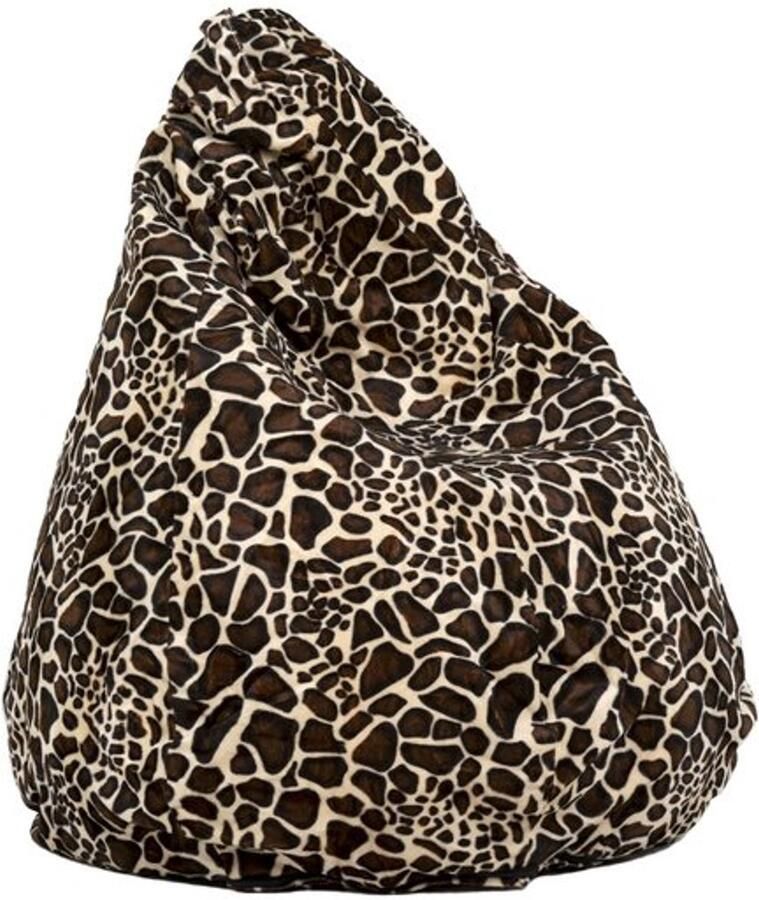 Sit On It Zitzak Giraf print Zachte Fluffy Hoes