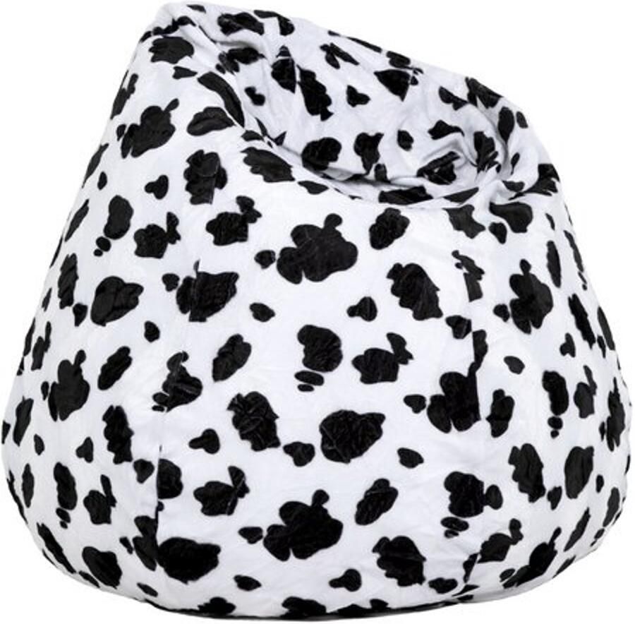 Sit On It Zitzak print Koe met zachte hoes