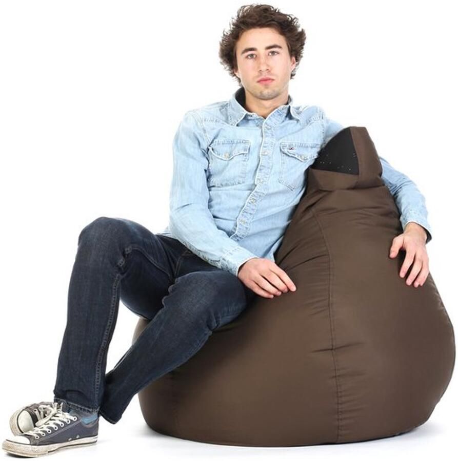 Sit On It Zitzak The Dropseat Brown 100x70x80 ....and Joy !! - Foto 2