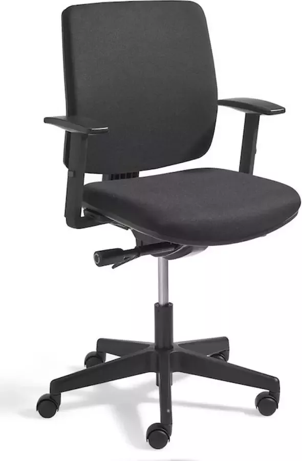 Sitlife Bureaustoel Model Daphnis. Budget bureaustoel met stoffen rug