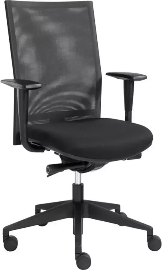 Sitlife Bureaustoel Model Venus. Budget bureaustoel met netwave rug. 3 jaar garantie