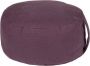 SitWise Pipo Poef Zitzak met Handvat Rond Aubergine 30 x 16 cm - Thumbnail 2