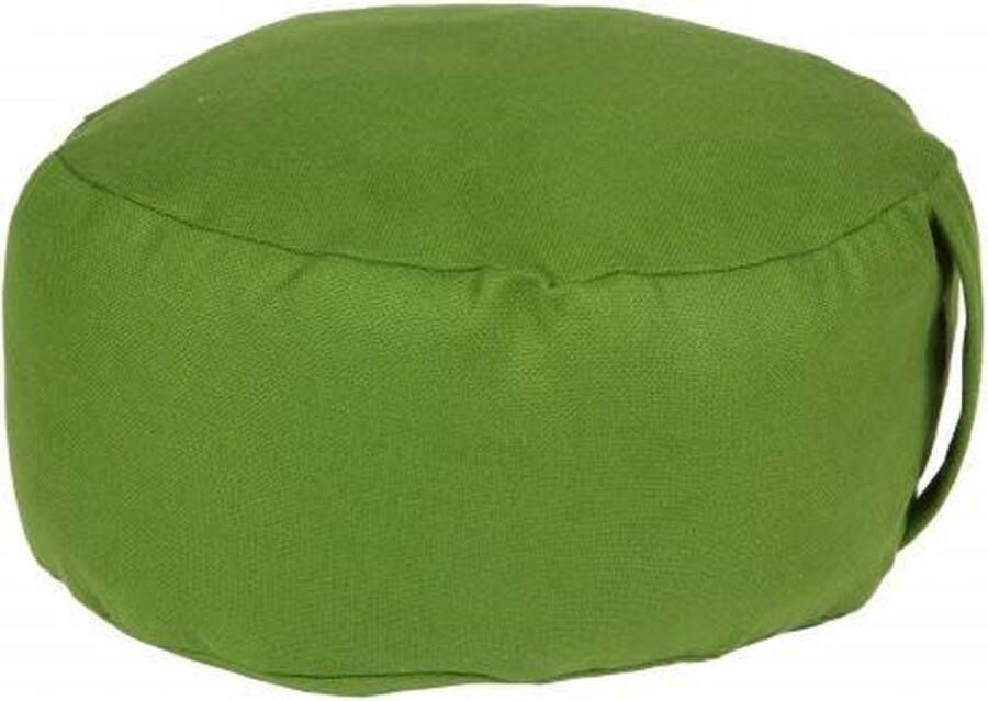 sitWise Pipo Poef Zitzak met Handvat Rond Klaver Groen 30 x 16 cm