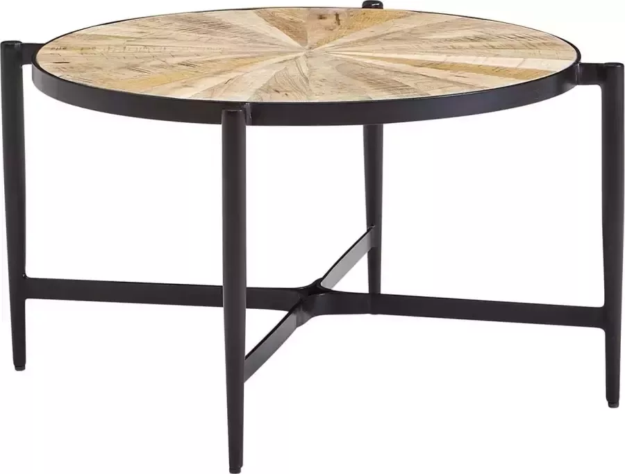 Sky Style Aram Ronde Salontafel Natural Mangohout