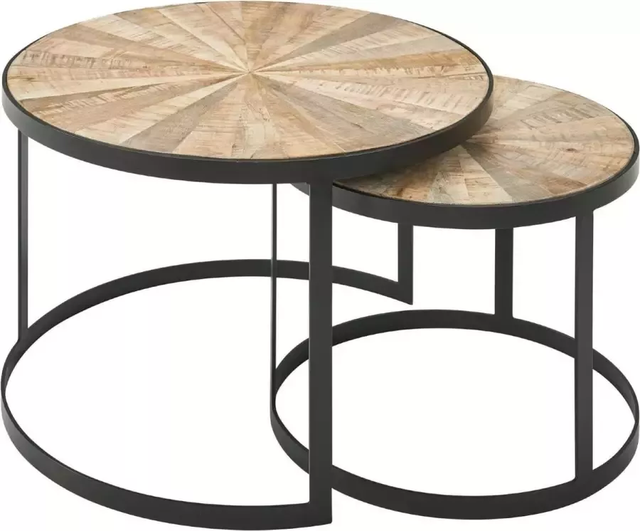 Sky Style Cakey Ronde Salontafel Set