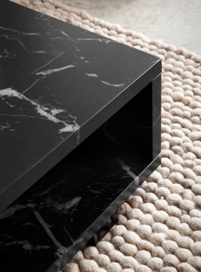 Sky Style Aven Marmer Zwart Salontafel Rechthoek