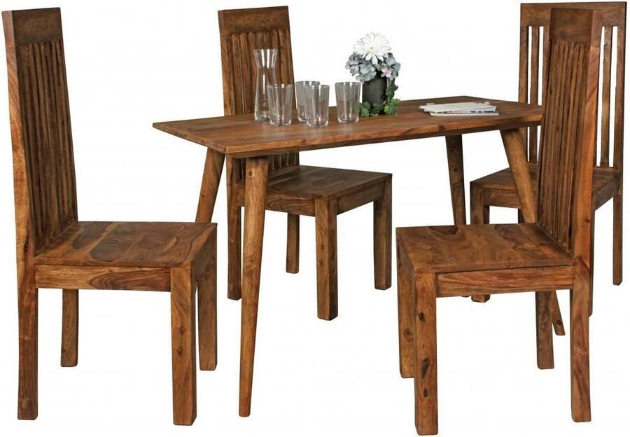 Wohnling Eettafel REPA sheeshamhout 120 cm WL1.965
