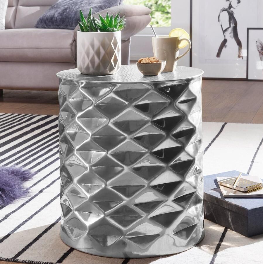 Gate39 Mumbai Z-vorm Sidetable Bruin