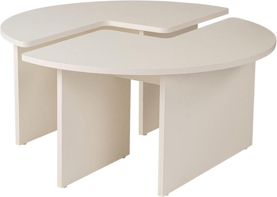 Skye Decor Asir Salontafel Houten Wit 90 x 41 cm - Foto 2