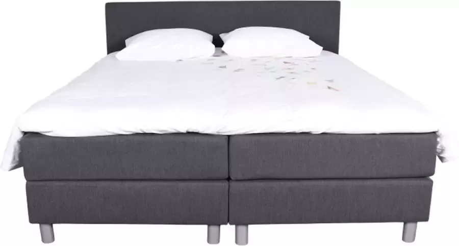 Slaapdirect Boxspring Suite 07 160x200 Complete set inclusief hoofdbord + matras + topper
