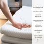 SlaapHaven Luxe Bamboo NASA Traagschuim Topper Topdekmatras 180x200 cm 7 8 cm Dikte - Thumbnail 2
