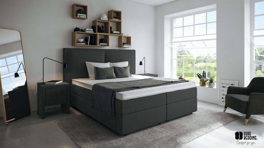 SlaapHaven Basic Comfort HR(koudschuim) Foam Topper Topdekmatras 140x200 cm 5 cm Dikte 3-Zijdig Afritsbaar