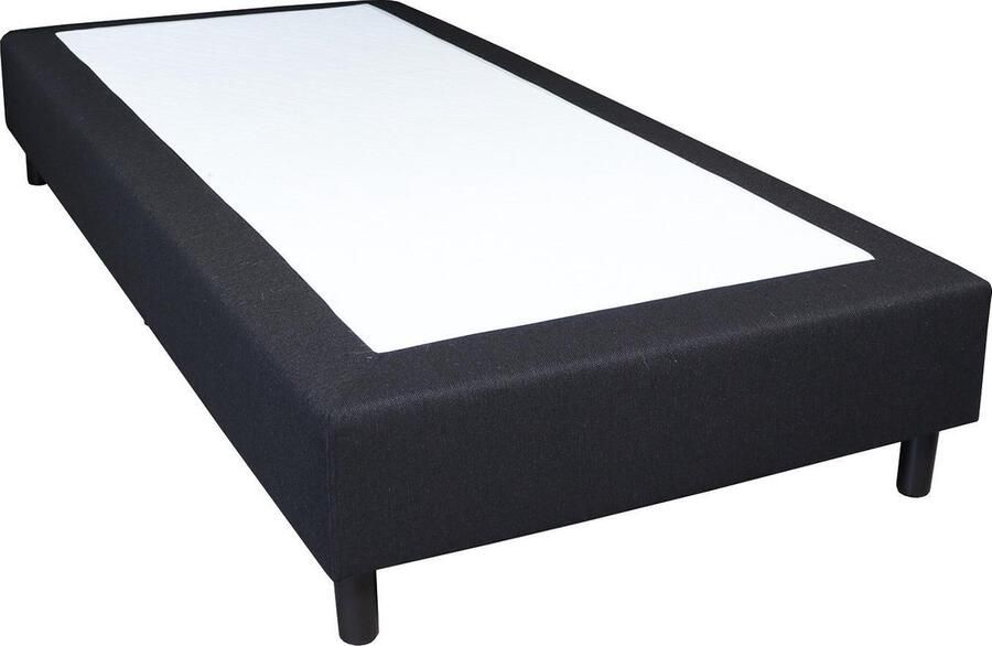 Slaaploods.nl Basic Boxspring zonder matras 120x200 cm Twijfelaar Zwart