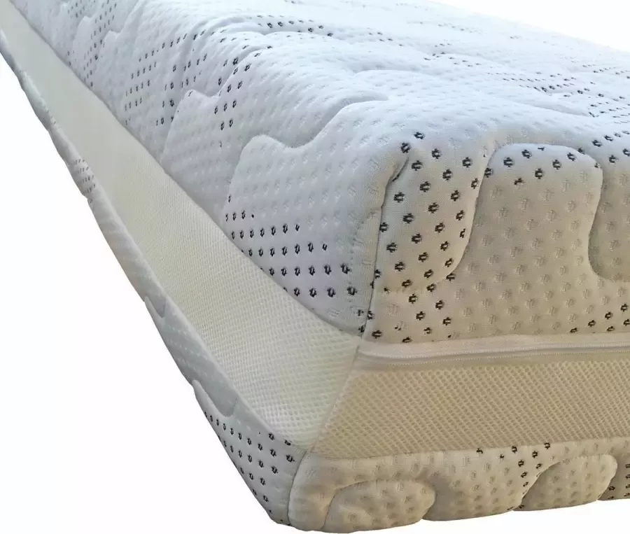 Slaaploods.nl Prince de Luxe 100x190 cm Pocketvering Matras met Koudschuim Hard 25 cm dik