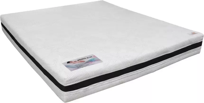 Slaaploods.nl Prince de Luxe 120x210 cm Pocketvering Matras met Koudschuim Medium 25 cm dik