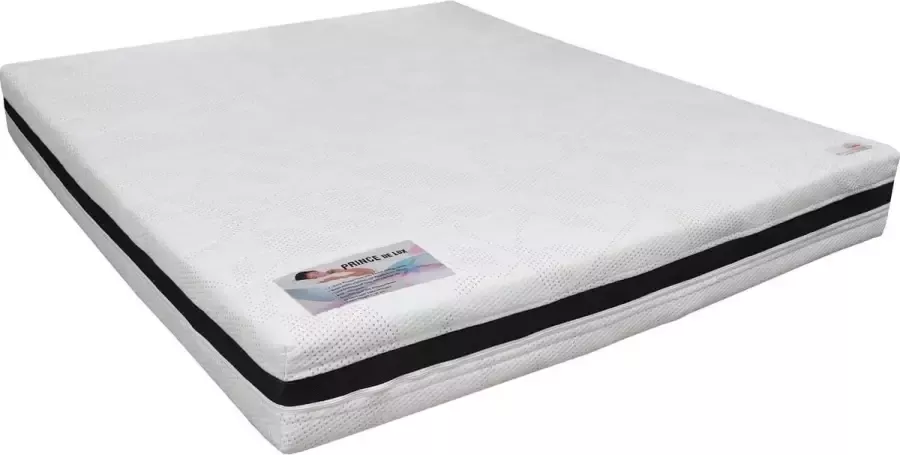 Slaaploods.nl Prince de Luxe 160x220 cm Pocketvering Matras met Koudschuim Hard 25 cm dik