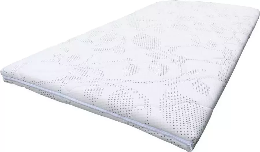 Slaaploods.nl Topdekmatras Koudschuim Deluxe 100x210 cm Dikte 8 cm