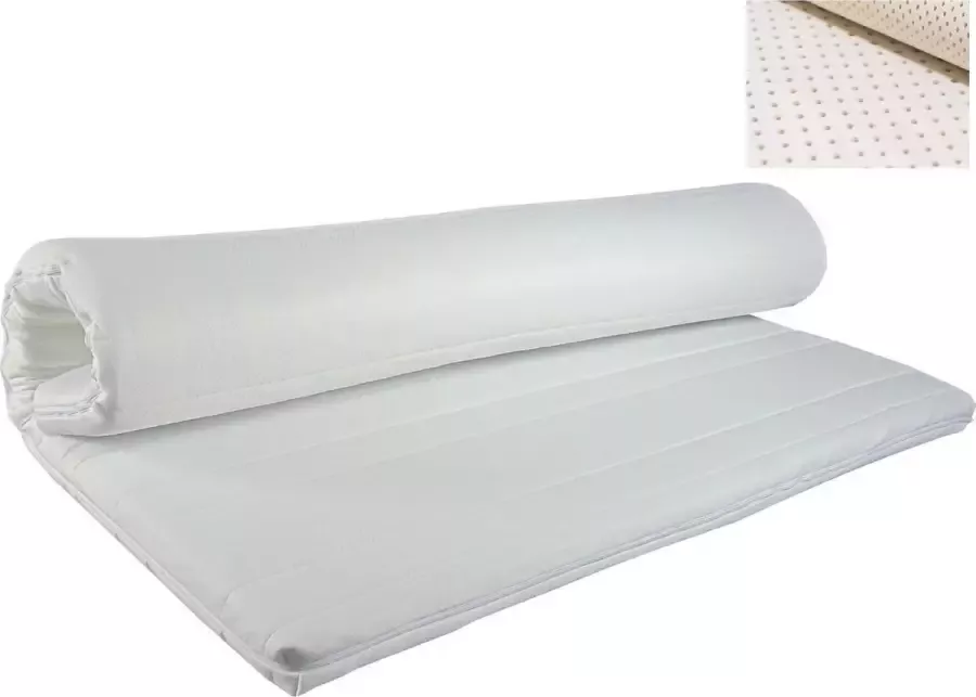 Slaaploods.nl Topdekmatras Latex Comfort 120x210 cm Dikte 6 cm