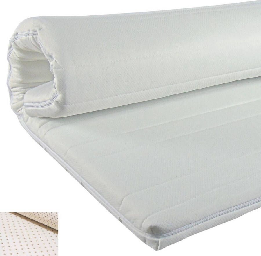 Slaaploods.nl Topdekmatras Latex Comfort 80x210 cm Dikte 6 cm