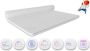 Slaapspecialist Ralph Klaassen Rayon-All-Season-Topdek-Topper-Matras-Latex-Koudschuim- HR58-Tencel-Bamboe-100x190cm-Dikte 11 cm - Thumbnail 2