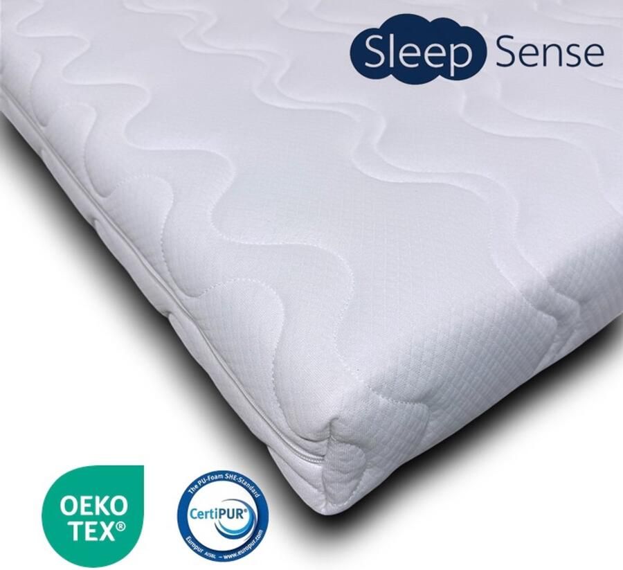 Zen bedding 180x200 ZEN Topper premium hoes 9cm dik HR50 Matras topper XL Afritsbaar en wasbaar Hotel kwaliteit