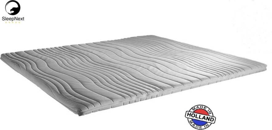 SleepDay SLEEPNEXT Topdekmatras -Topper NASA-VISCO-Traagschuim- 6CM 100x200cm