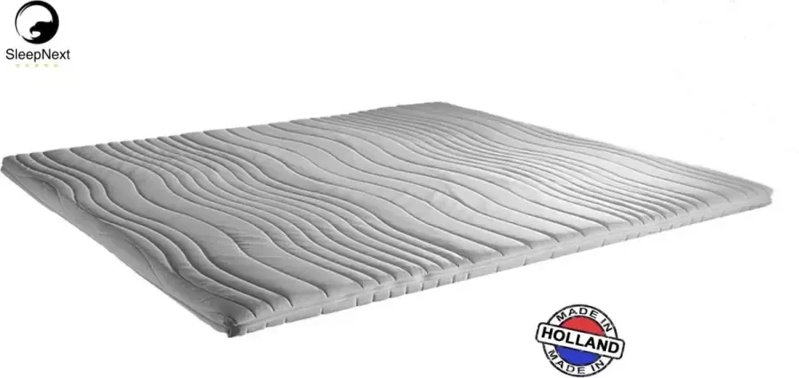 SleepDay Topdekmatras Topper Koudschuim HR SG55 7CM Dik 140x200cm