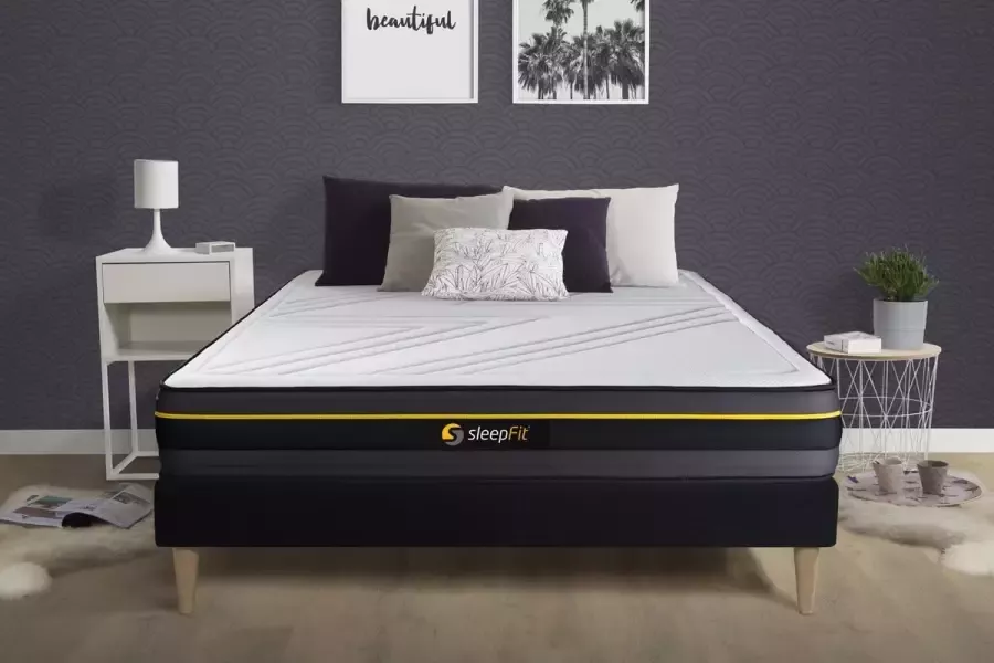 Sleepfit ACTIVE matras 140x210cm Traagschuim Stevig 5 comfortzones