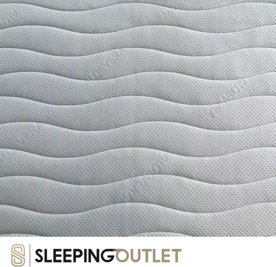 Sleepingoutlet Topdekmatras Koudschuim Premium Aloe Vera topper 7cm dik 140x200cm