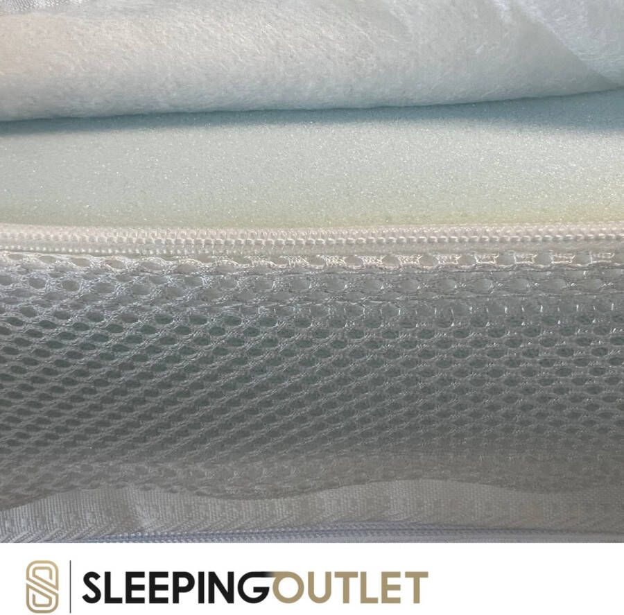 Sleepingoutlet Topper Traagschuim Memoryfoam 180x200 11cm Luxe Bamboo Topdekmatras