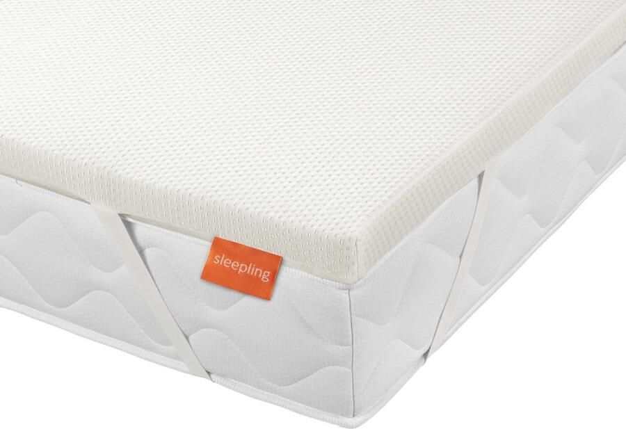 Sleepling 120 x 200 x 5 cm topper extra stevig topmatras hardheidsgraad 4 vanaf 100 kg matras topper wasbaar Ökotex
