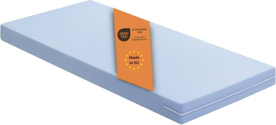 Sleepling Comfortschuim matras Basic 20 100 x 200 cm Hardheidsgraad 2 Made in EU Wasbaar op 40 graden Ökotex 100
