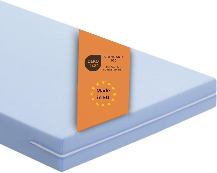 Sleepling Comfortschuim matras Basic 20 100 x 200 cm Hardheidsgraad 2 Made in EU Wasbaar op 40 graden Ökotex 100 - Foto 2